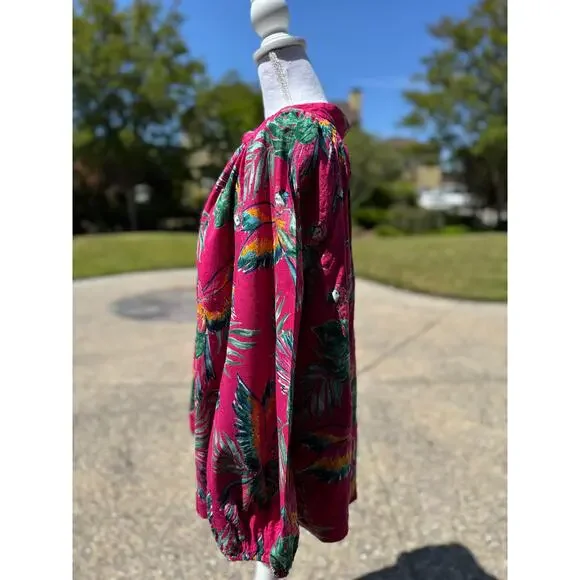 MSRP $85 NWOT Crown and Ivy Toucan Tropical Print Size 4X ~ SAME DAY SHIP - Picture 4 of 7